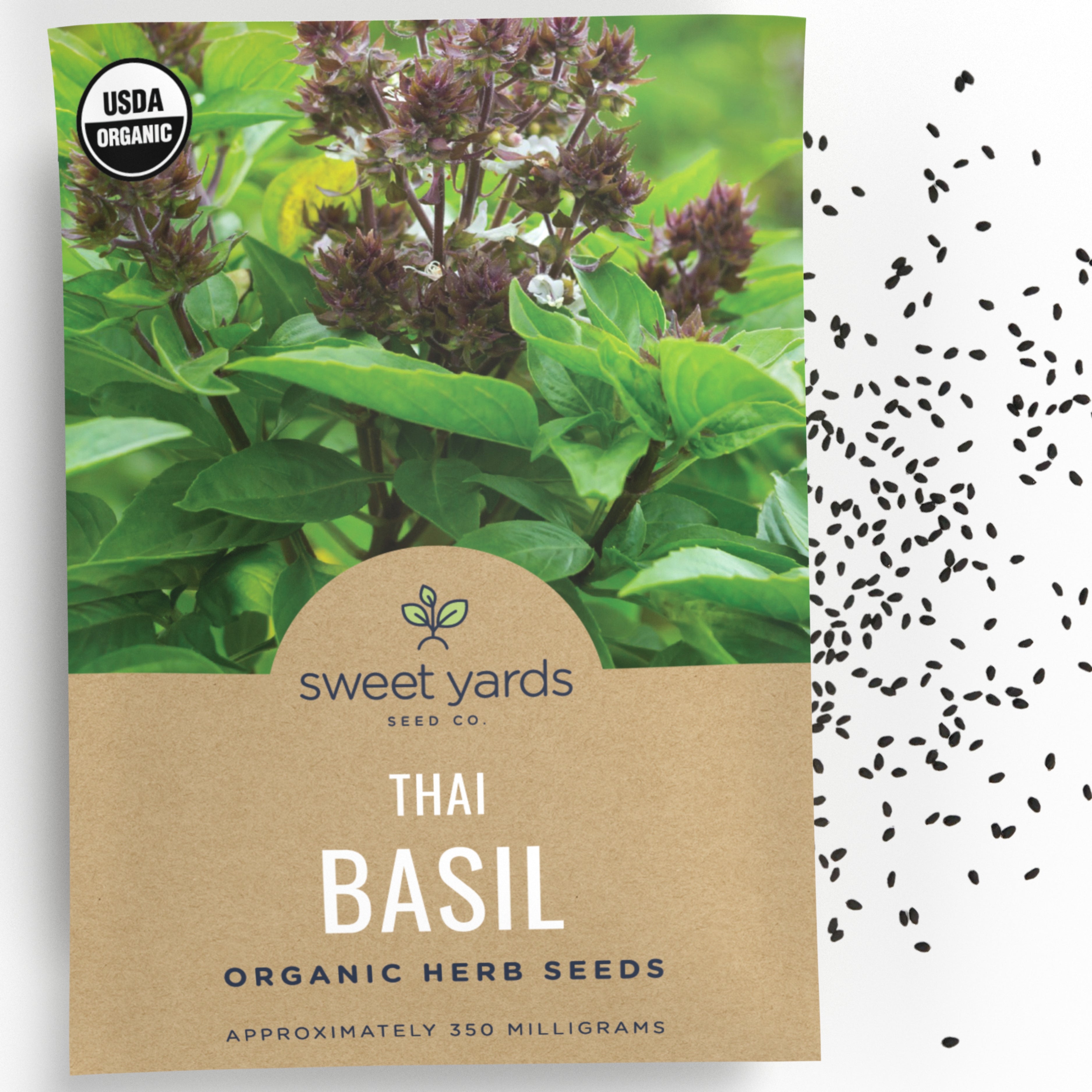 thai garden seeds Organic Thai Basil Seeds – Sweet Yards