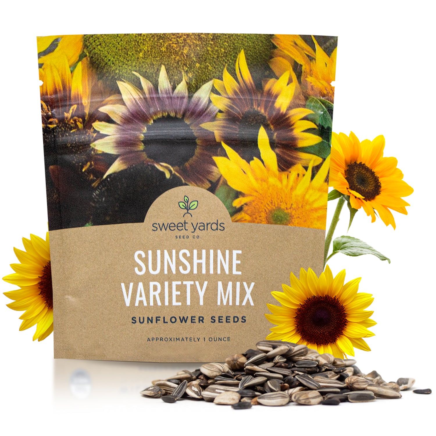 sunflower seed from plant Sunshine Variety Sunflower Seed Mix – Sweet Yards