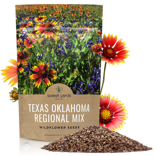 Texas Oklahoma Wildflower Seed Mixture – Sweet Yards