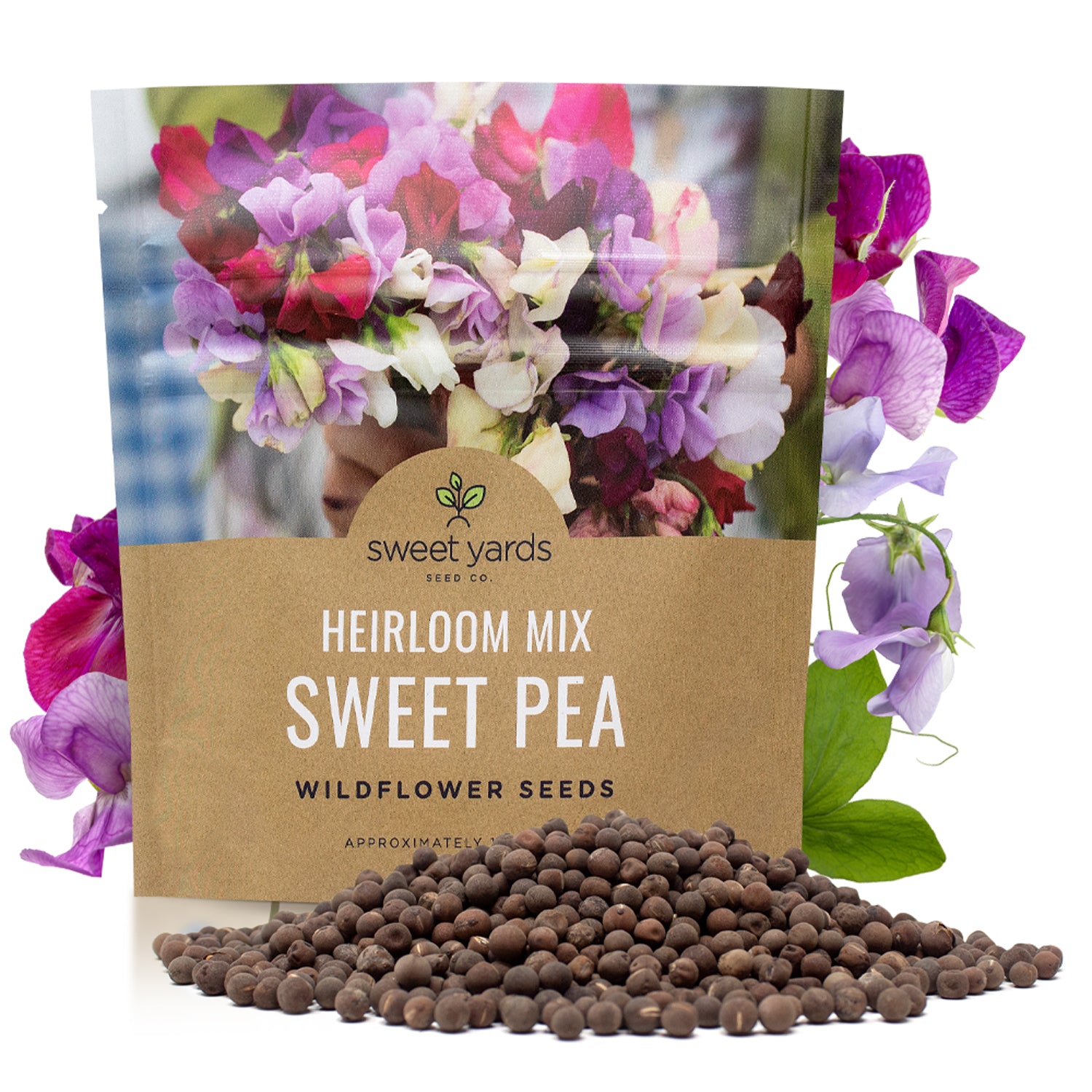 sweetpea flower seeds Sweet Pea Heirloom Mix – Sweet Yards