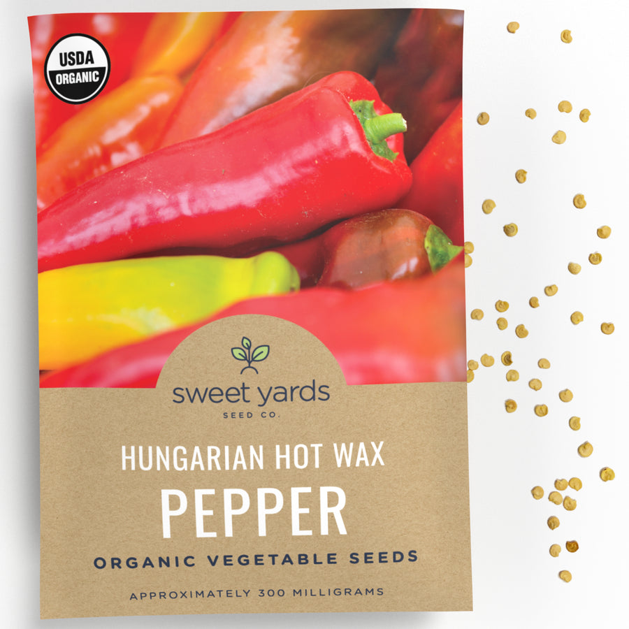 Organic Hungarian Hot Wax Pepper