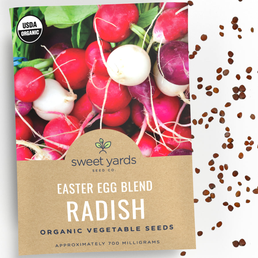 Organic Easter Egg Radish Blend