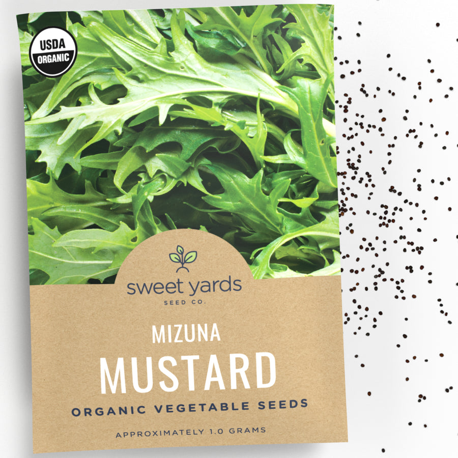 Organic Mizuna Mustard