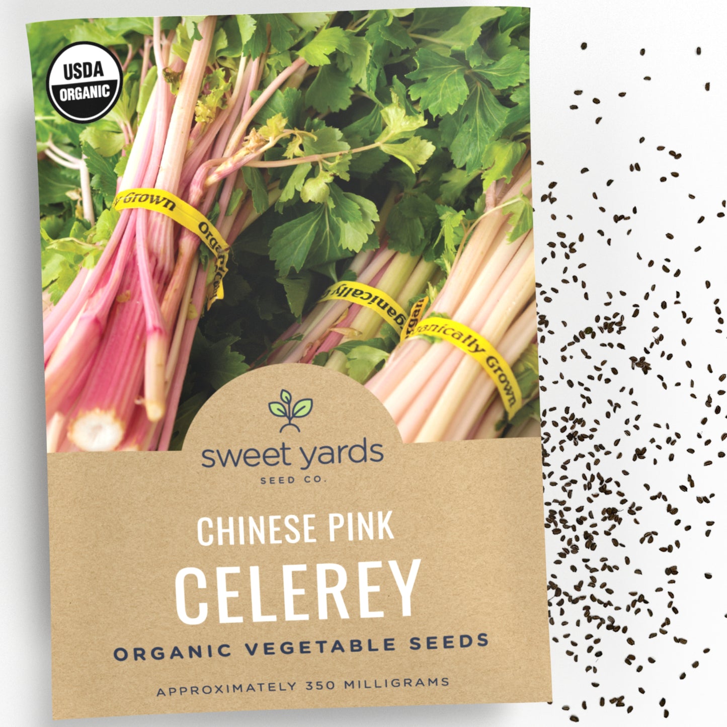 organic celery seeds for planting Organic Chinese Pink Celery Seeds – Sweet Yards
