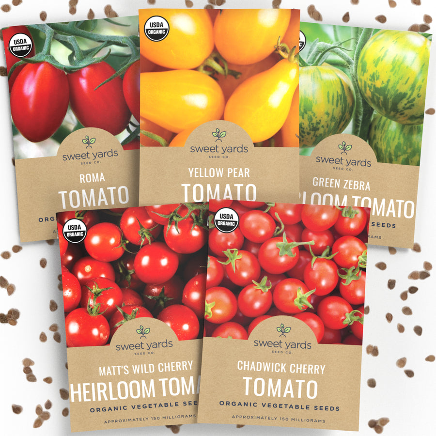 Cherry Tomato Seeds Variety Pack