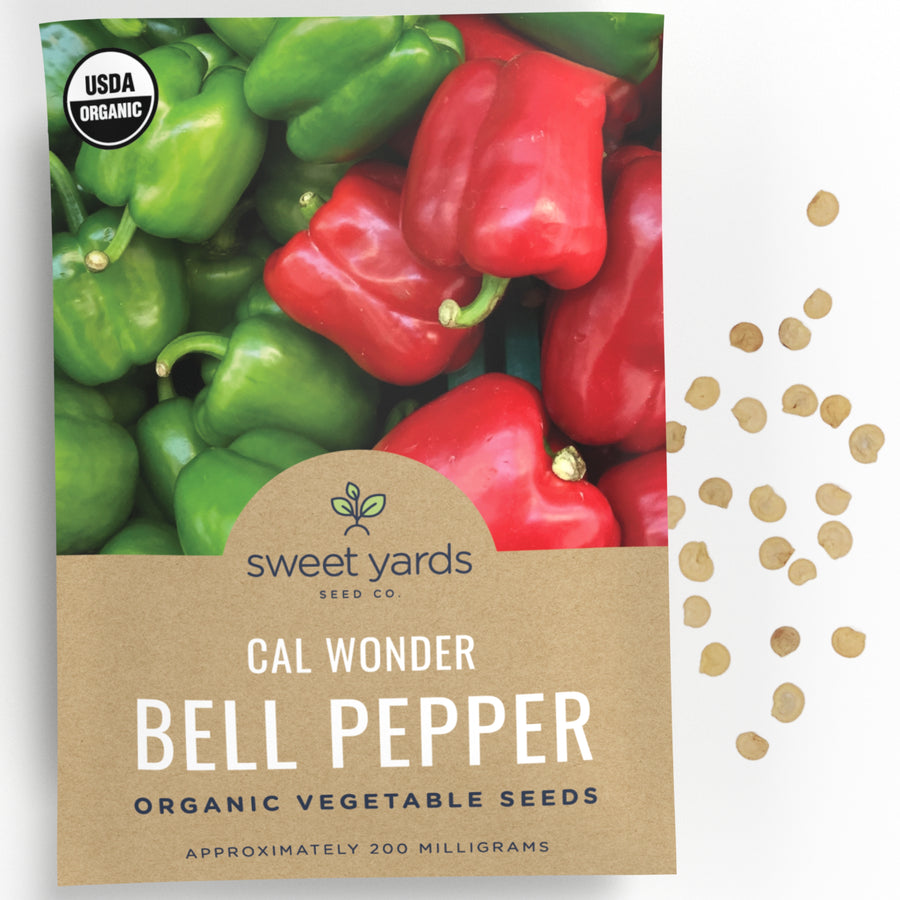 Organic California Wonder Bell Pepper