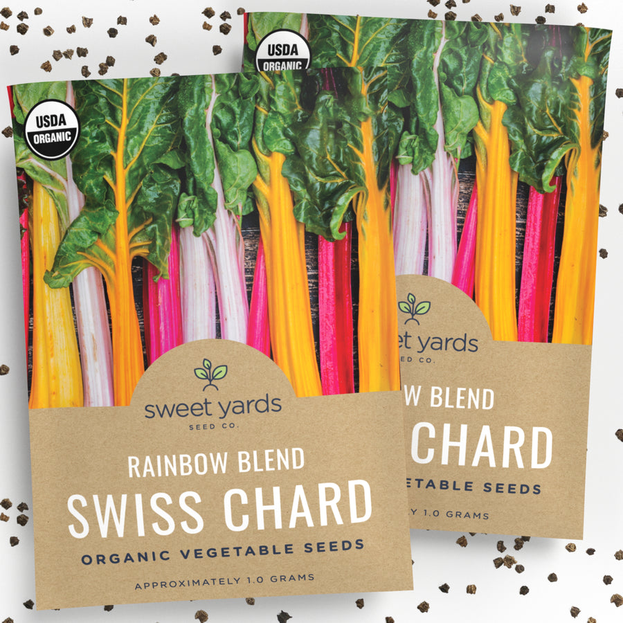 Organic Rainbow Blend Swiss Chard