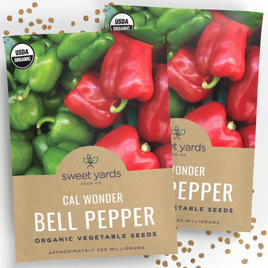 Organic California Wonder Bell Pepper