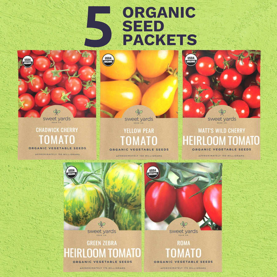 Cherry Tomato Seeds Variety Pack