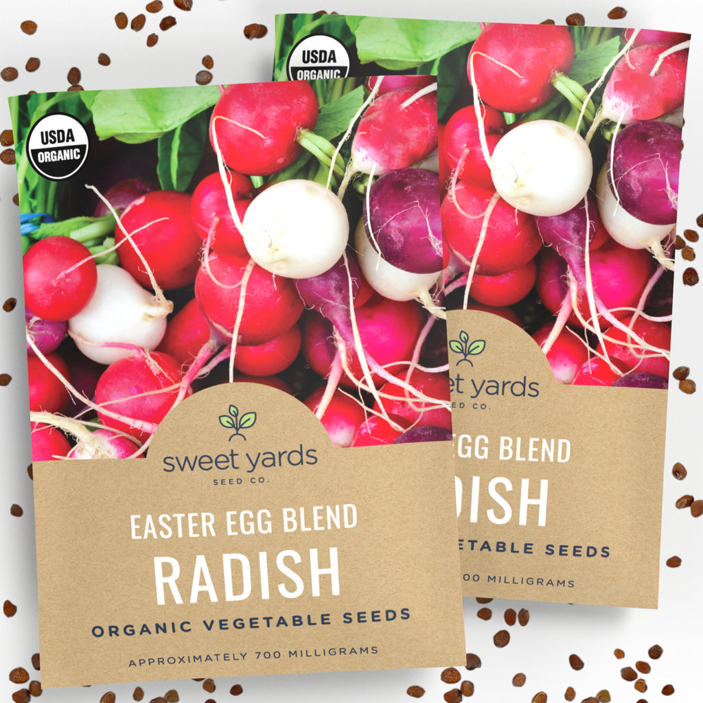 Organic Easter Egg Radish Blend