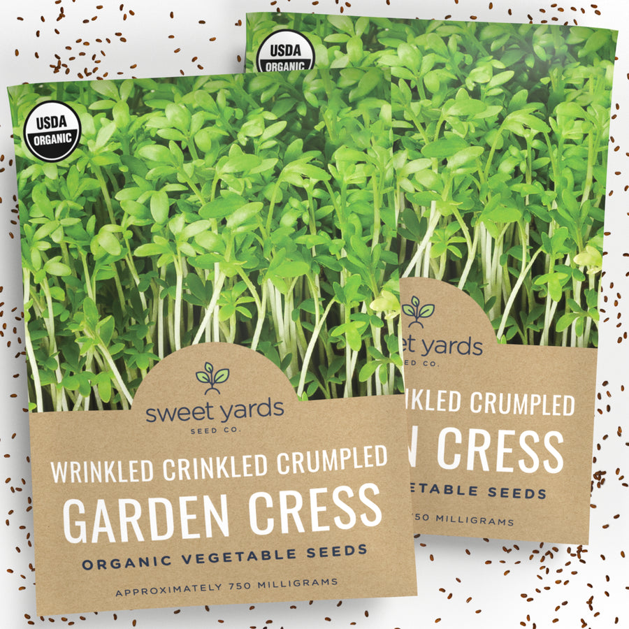 Organic Wrinkled Crinkled Cress