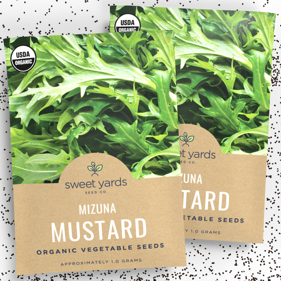 Organic Mizuna Mustard