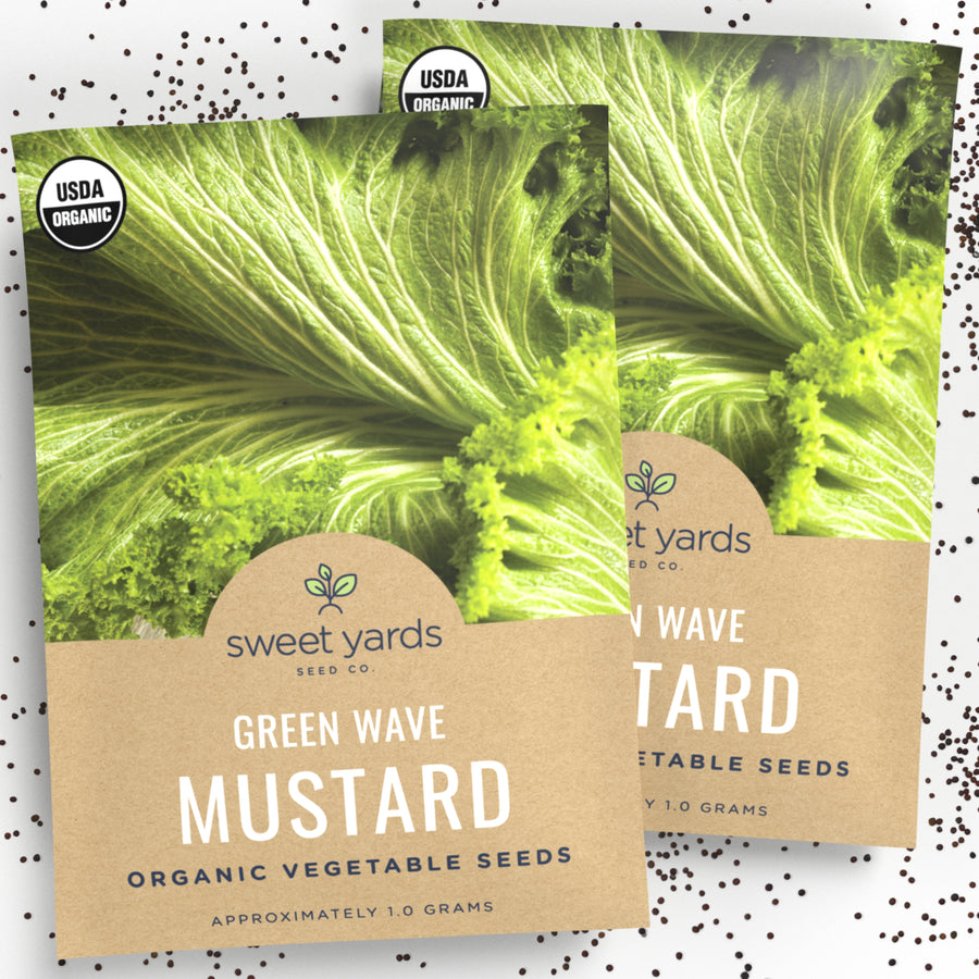 Organic Green Wave Mustard