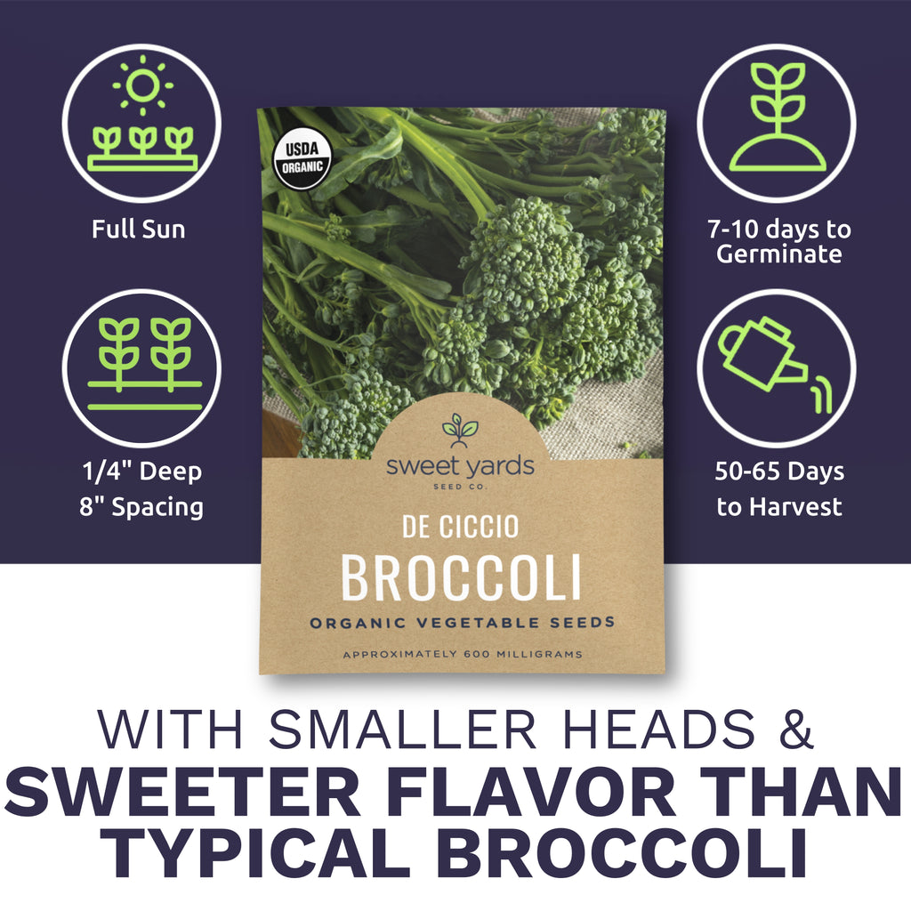 Organic De Ciccio Broccoli