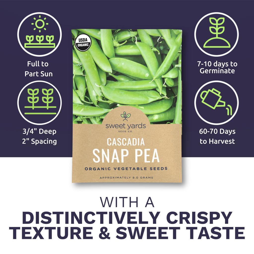 Organic Cascadia Snap Pea