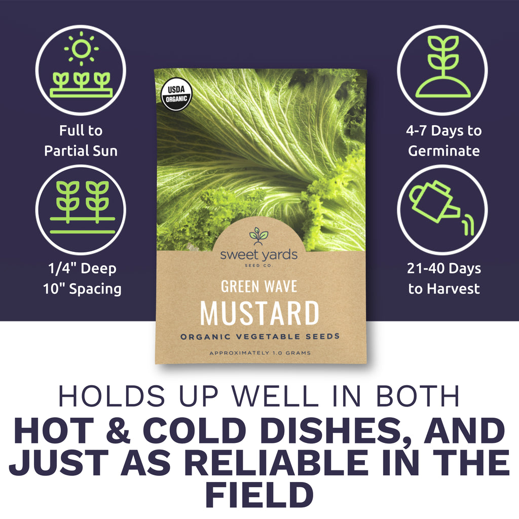 Organic Green Wave Mustard