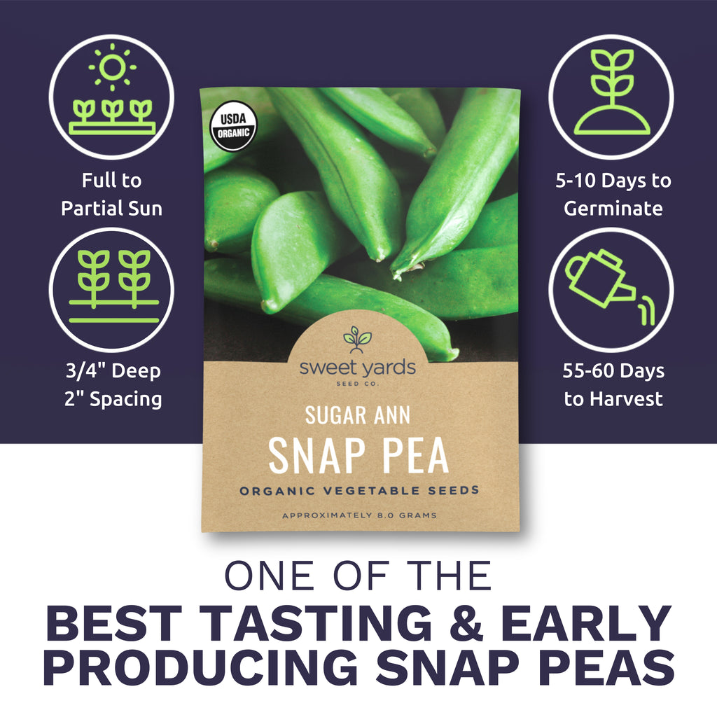 Organic Sugar Ann Snap Pea