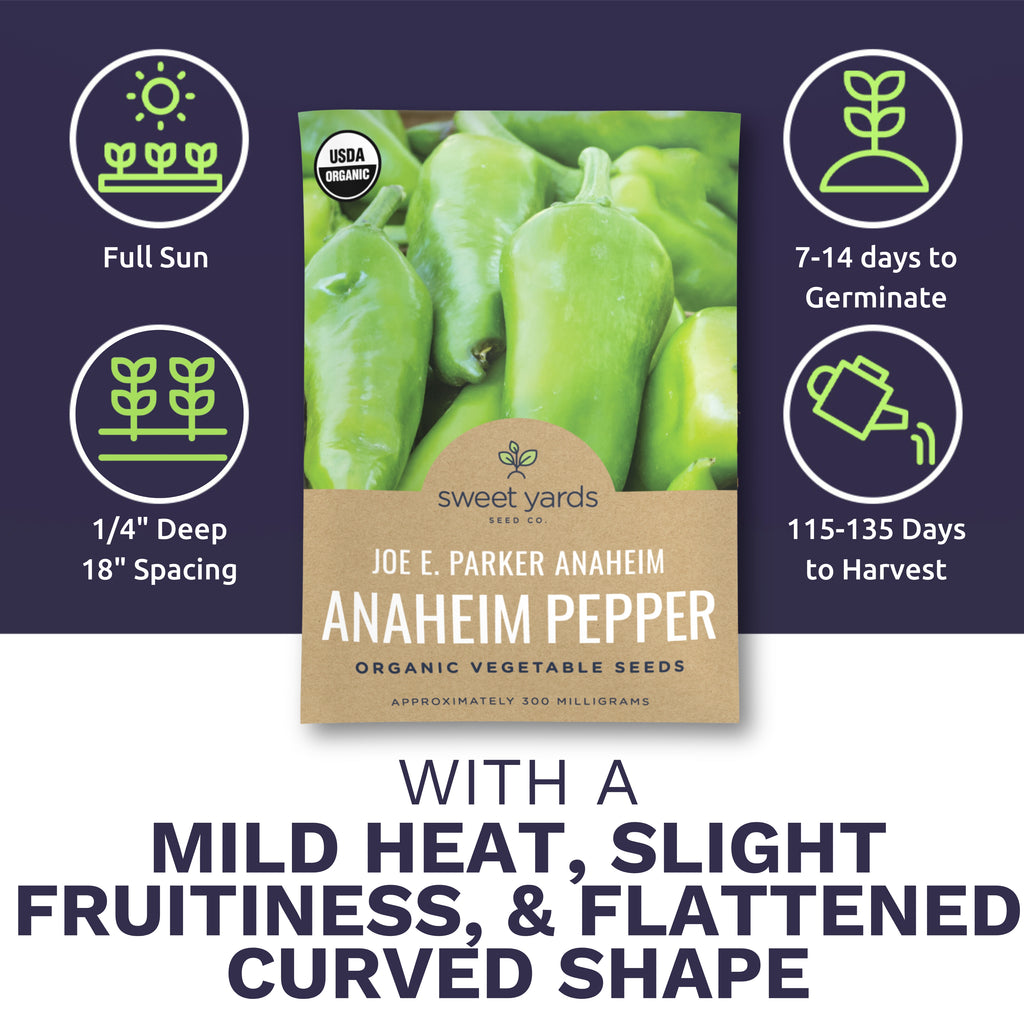 Organic Joe E Parker Anaheim Pepper