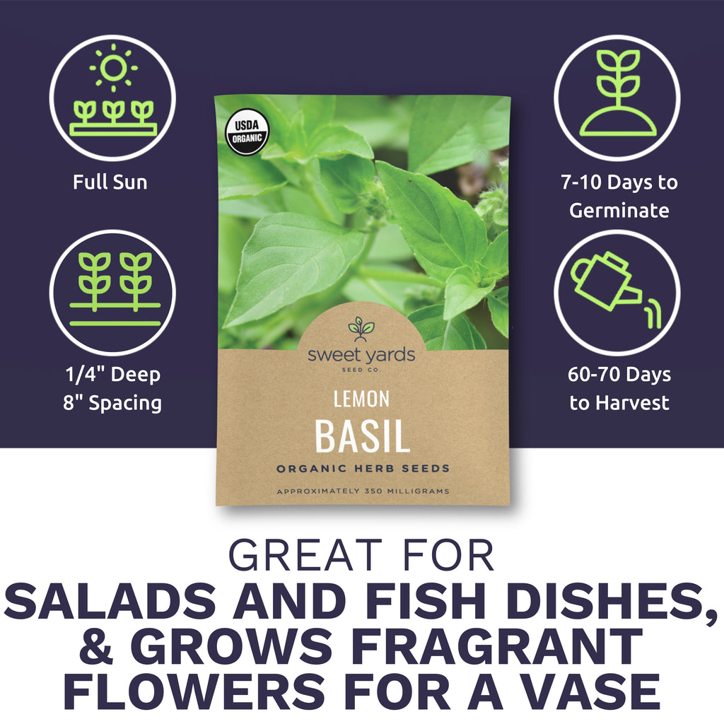 Organic Lemon Basil