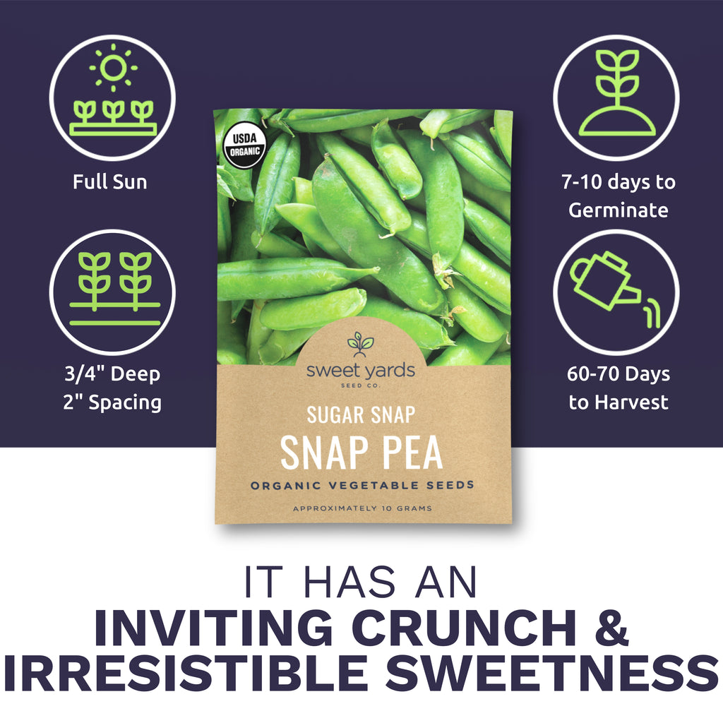 Organic Sugar Snap Snap Pea