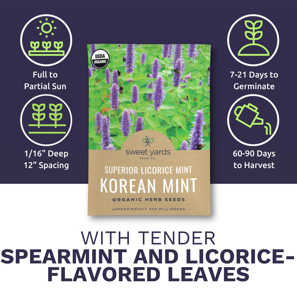 Organic Superior Licorice Korean Mint