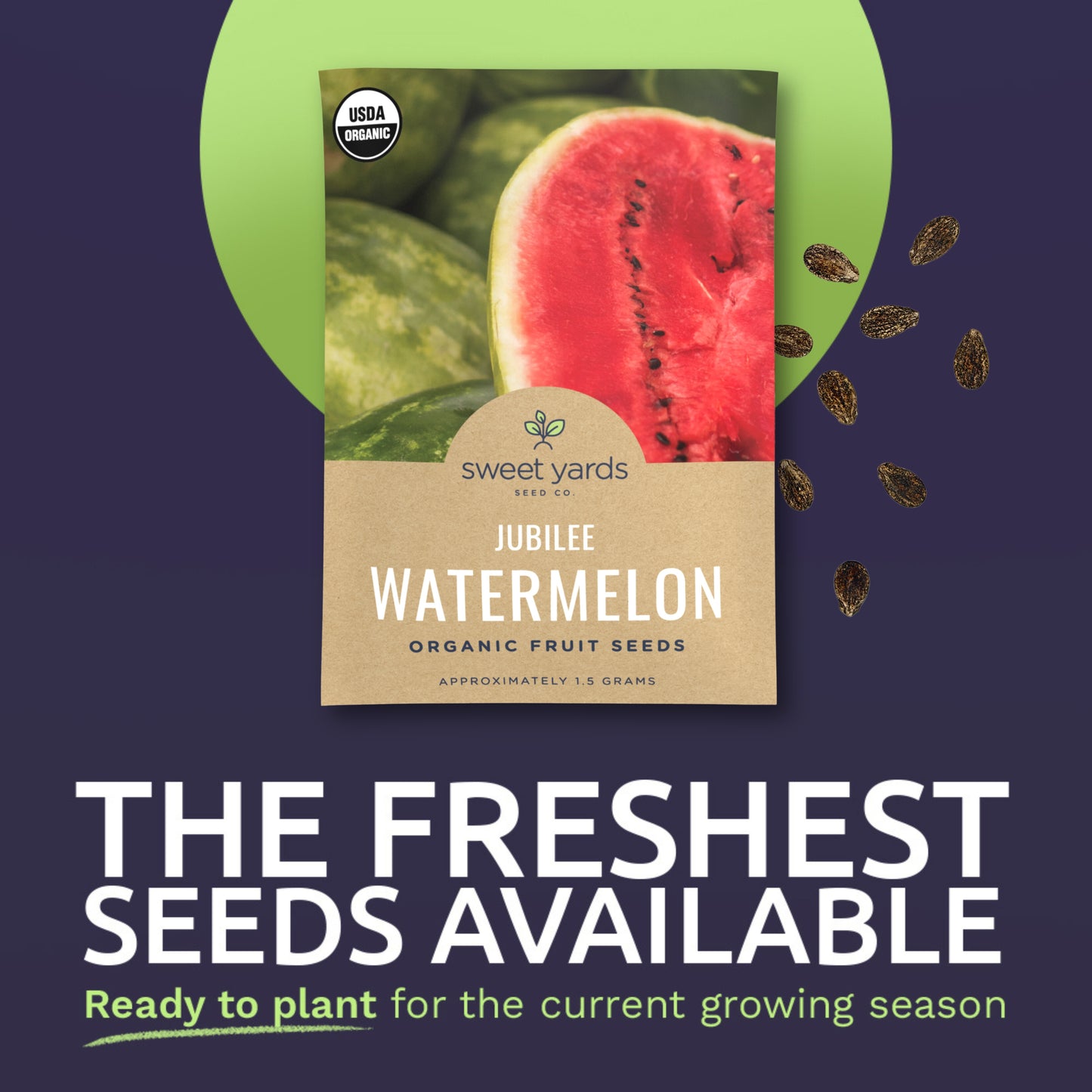 Organic Jubilee Watermelon