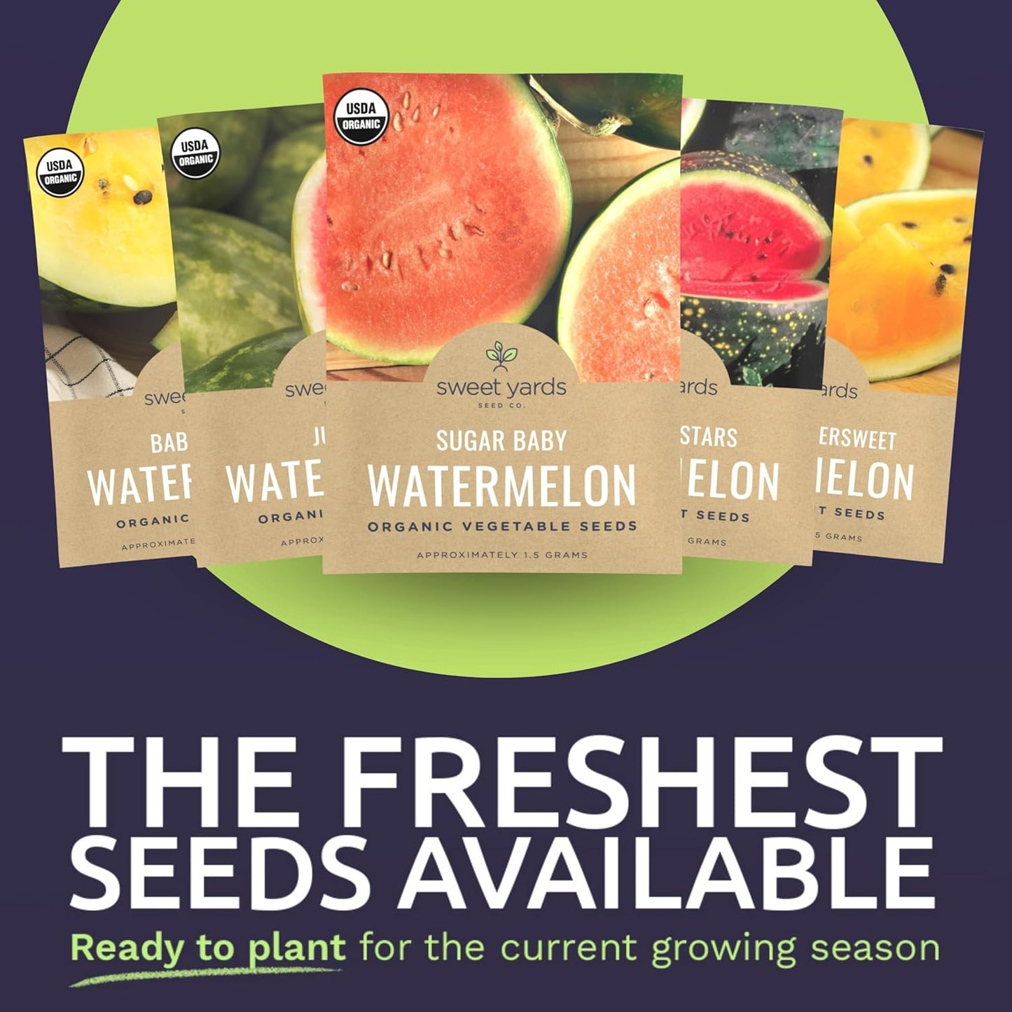 Organic Melon Medley Variety Pack - 6 Packets