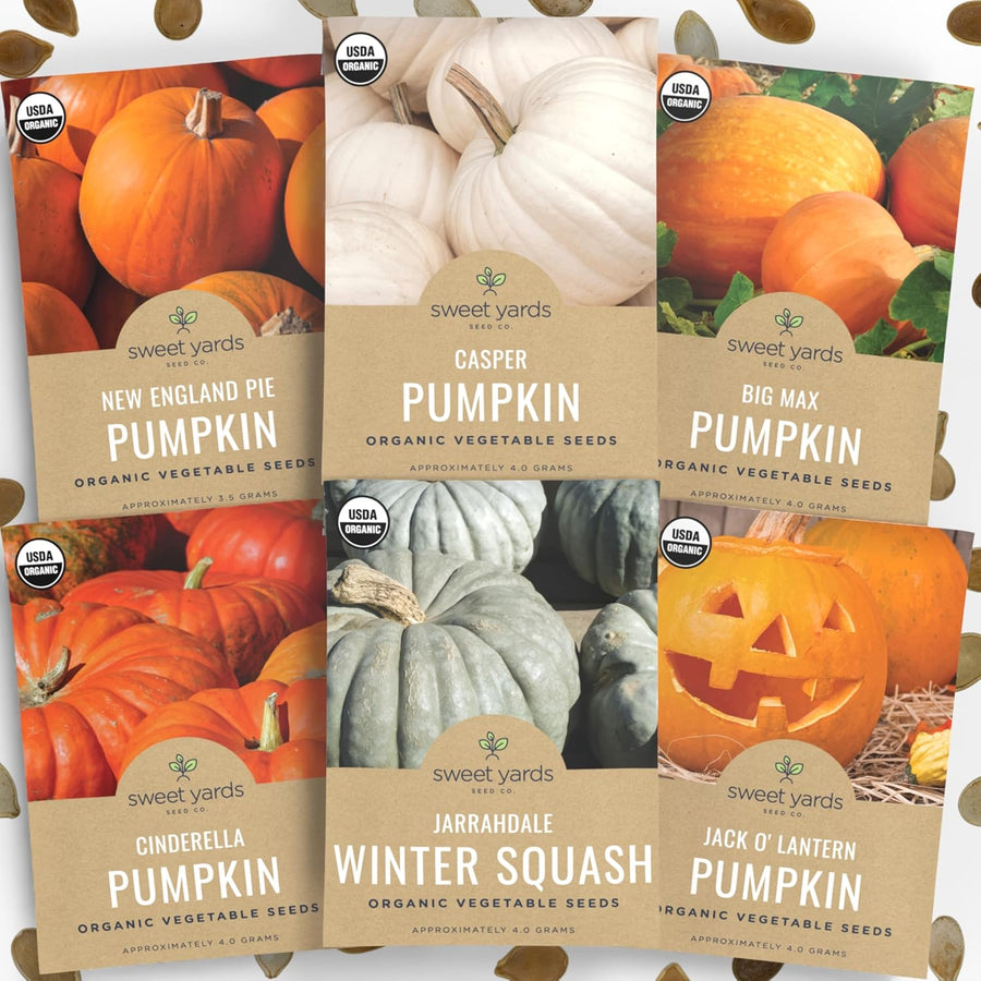 Organic Pumpkin Variety Pack - 6 Packets