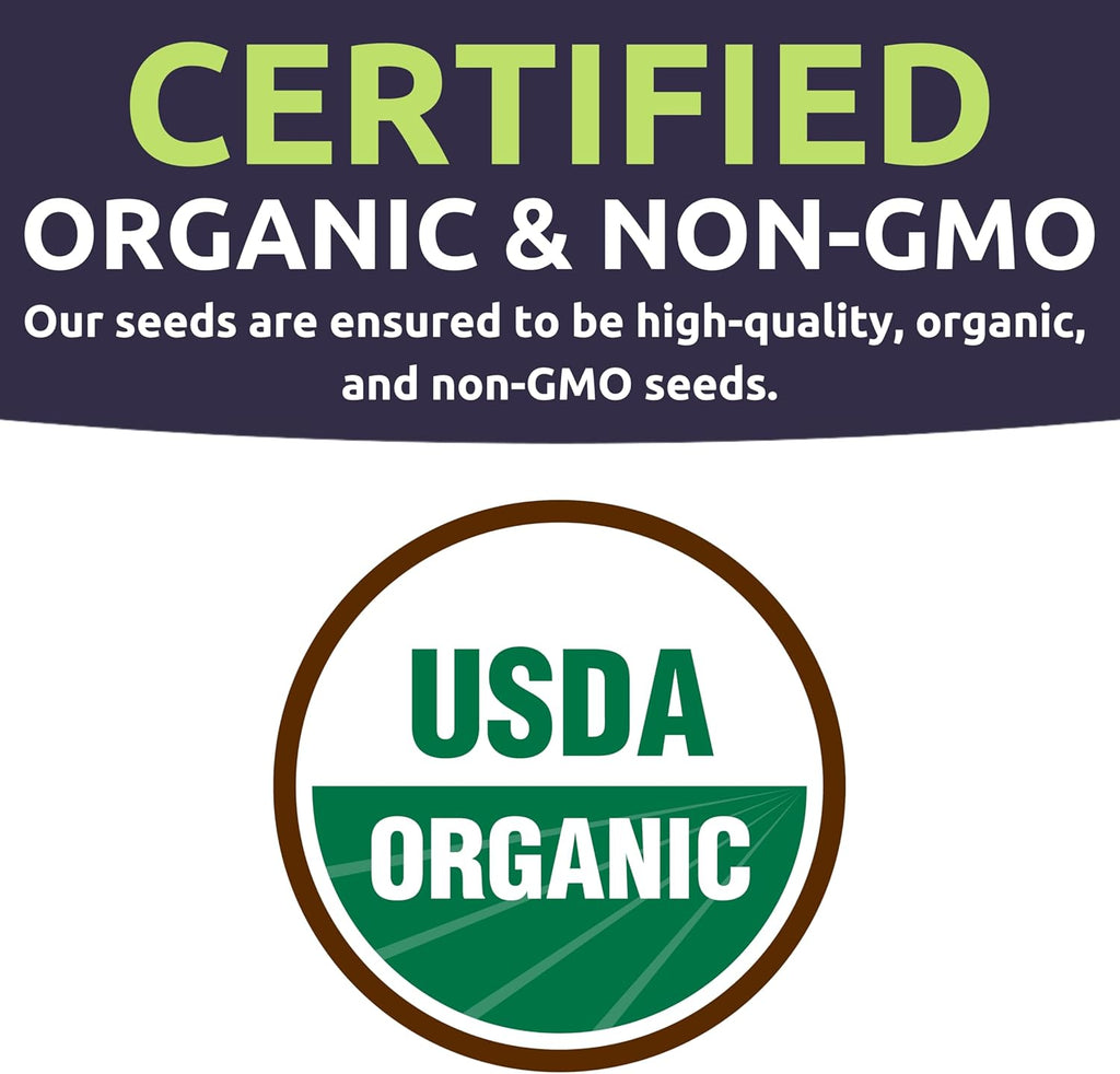 Organic Tomato Seeds Variety Pack - 5 Individual Packs