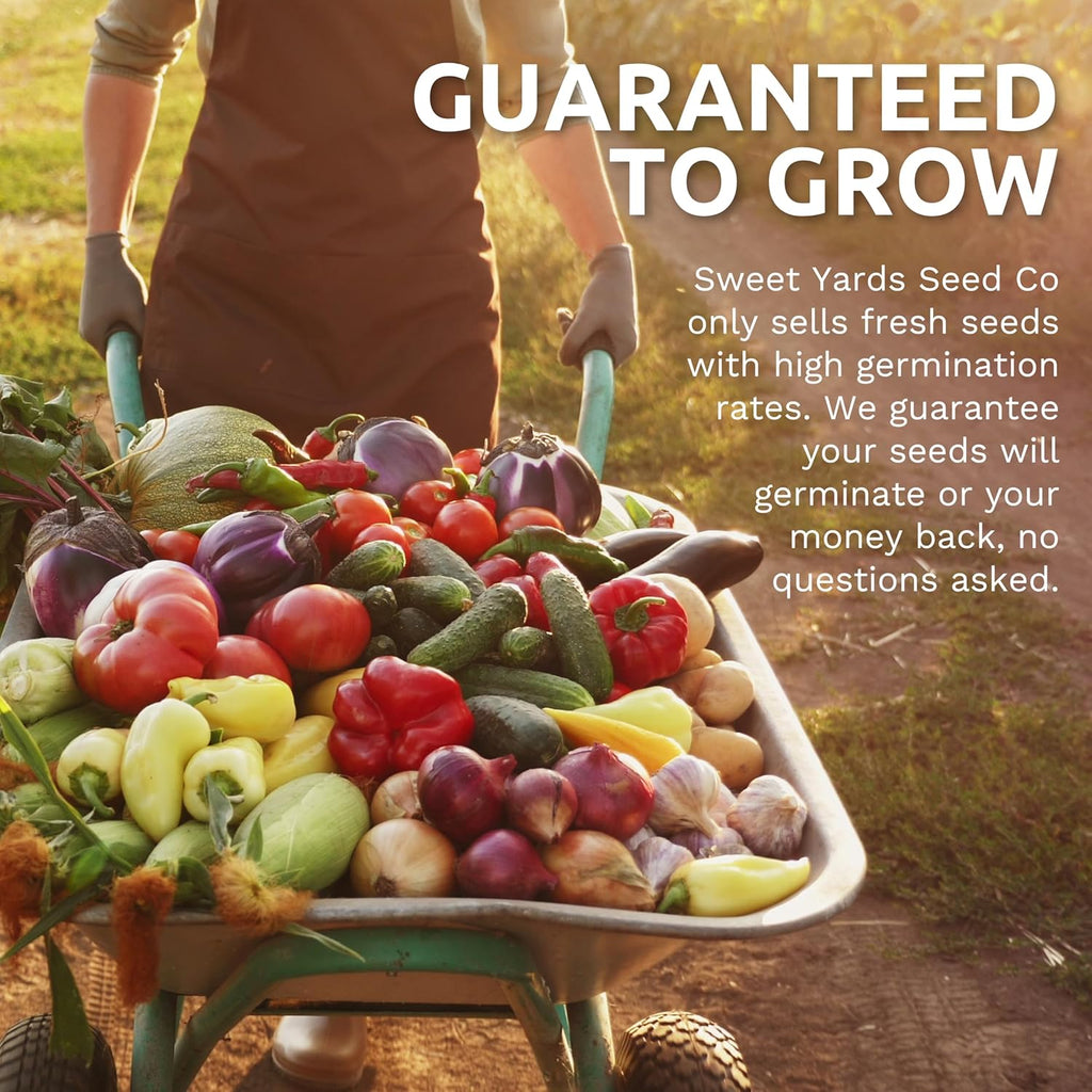 Organic Seeds Gardener Variety Pack - 30 Individual Packs