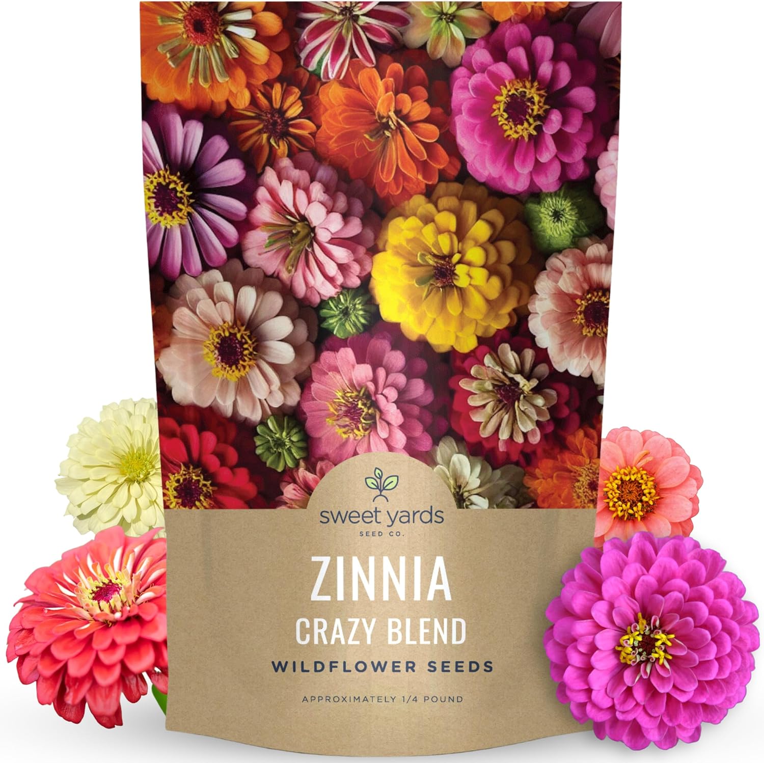 Zinnia Crazy Blend – Sweet Yards