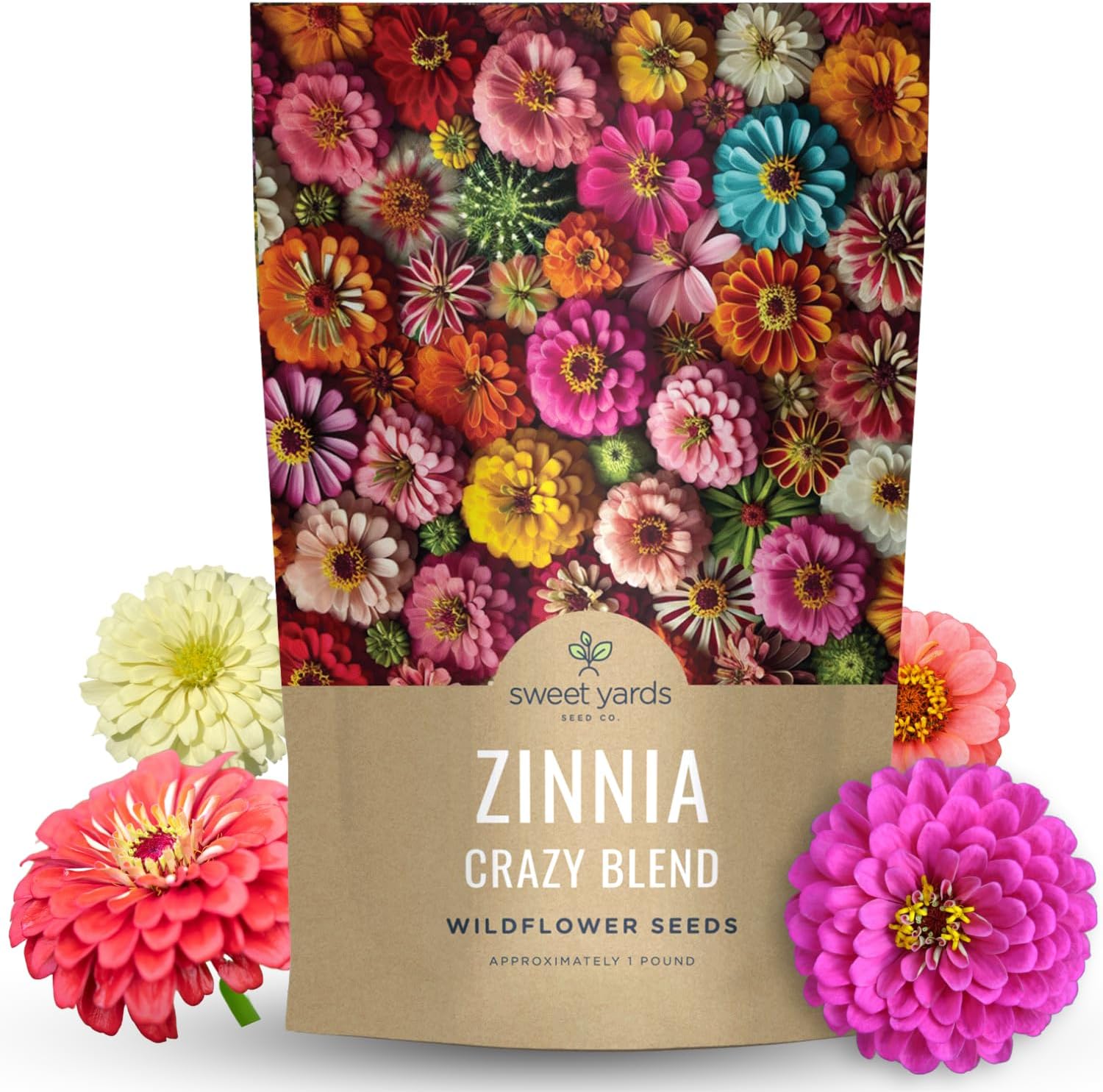 Zinnia Crazy Blend – Sweet Yards