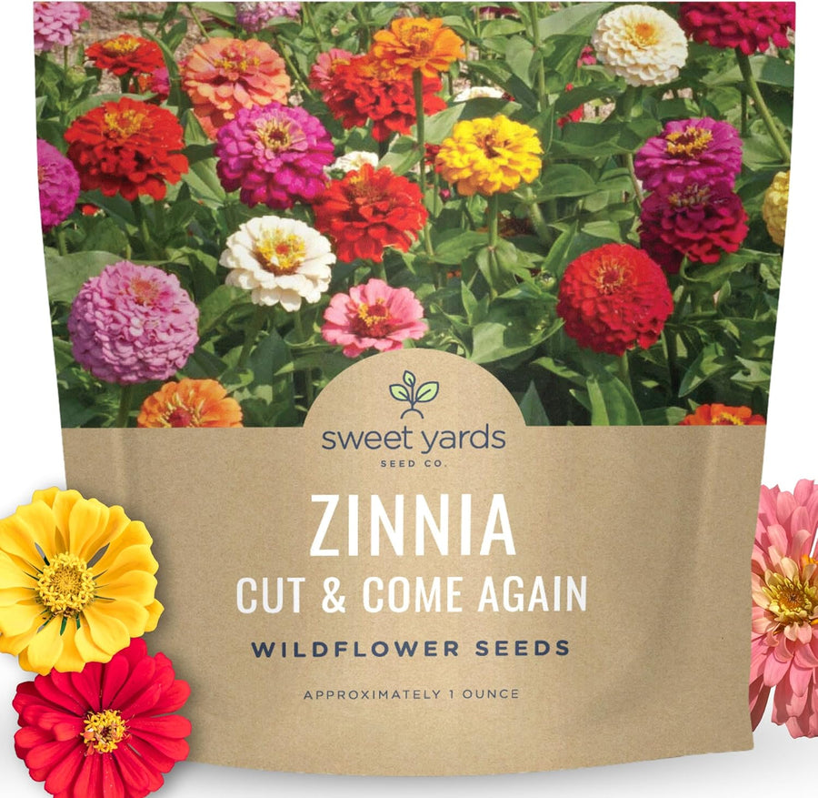 Zinnia Cut & Come Again Mix