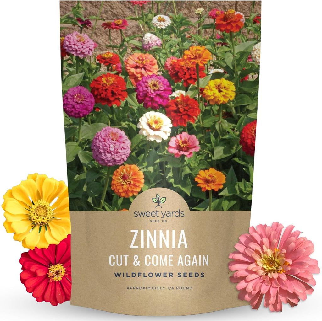 Zinnia Cut & Come Again Mix