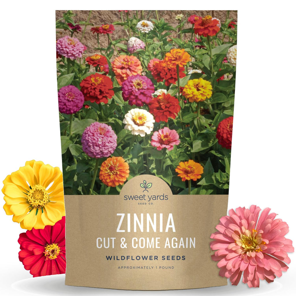 Zinnia Cut & Come Again Mix