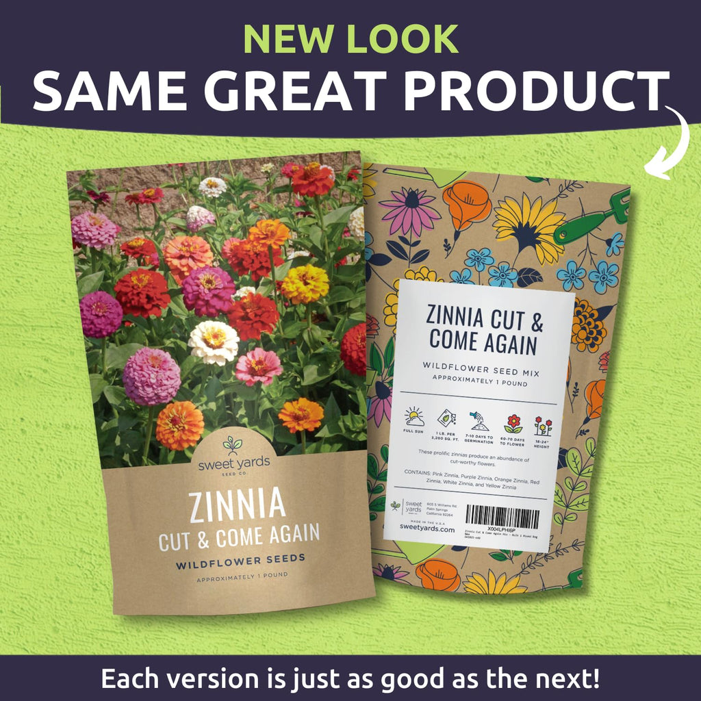 Zinnia Cut & Come Again Mix