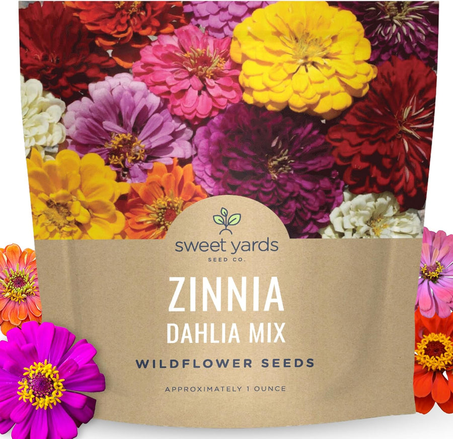 Zinnia Dahlia Mix