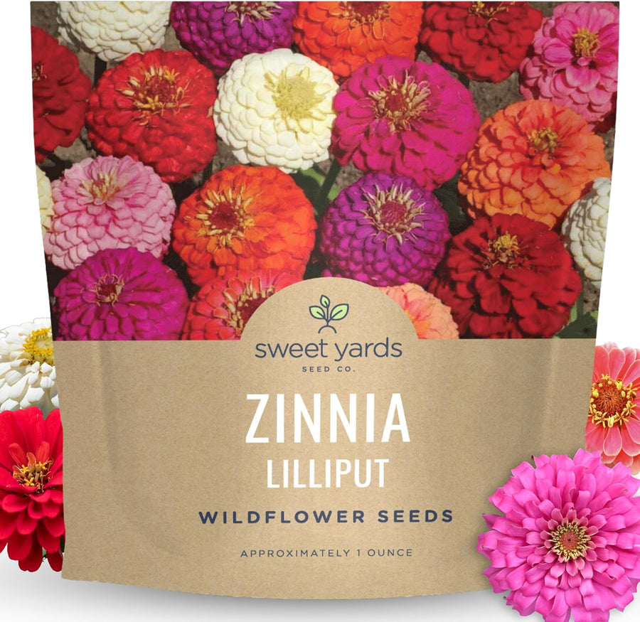 Zinnia Lilliput Mix