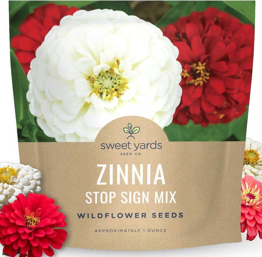 Zinnia Stop Sign Mix