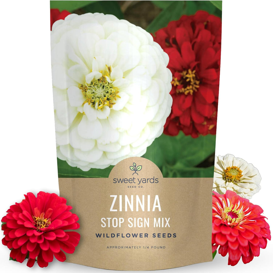 Zinnia Stop Sign Mix