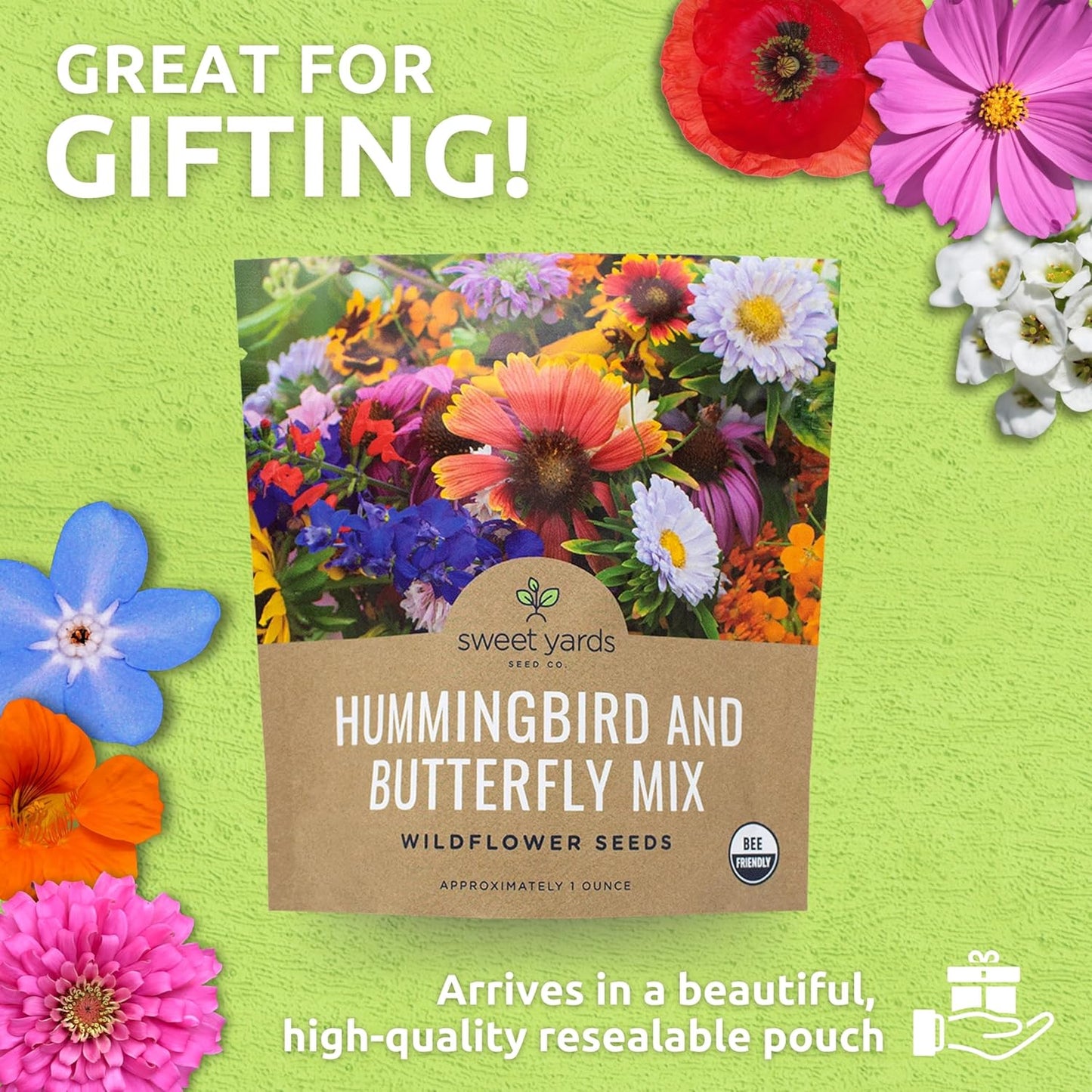Hummingbird and Butterfly Wildflower Blend