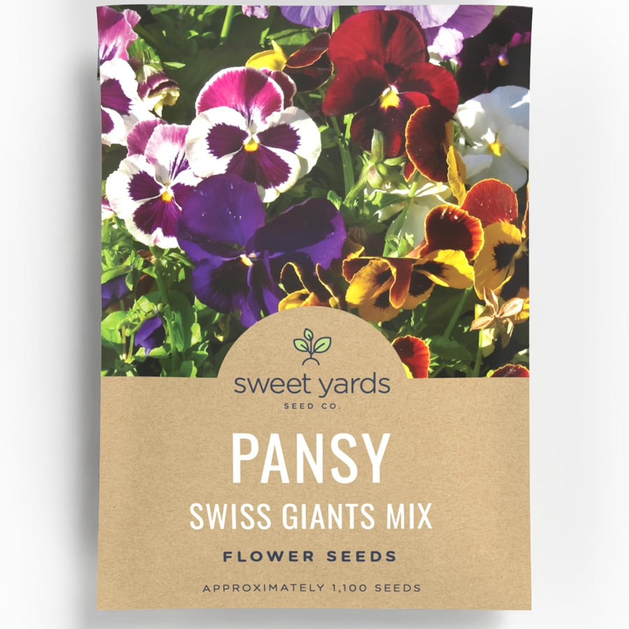 Pansy Swiss Giants Mix