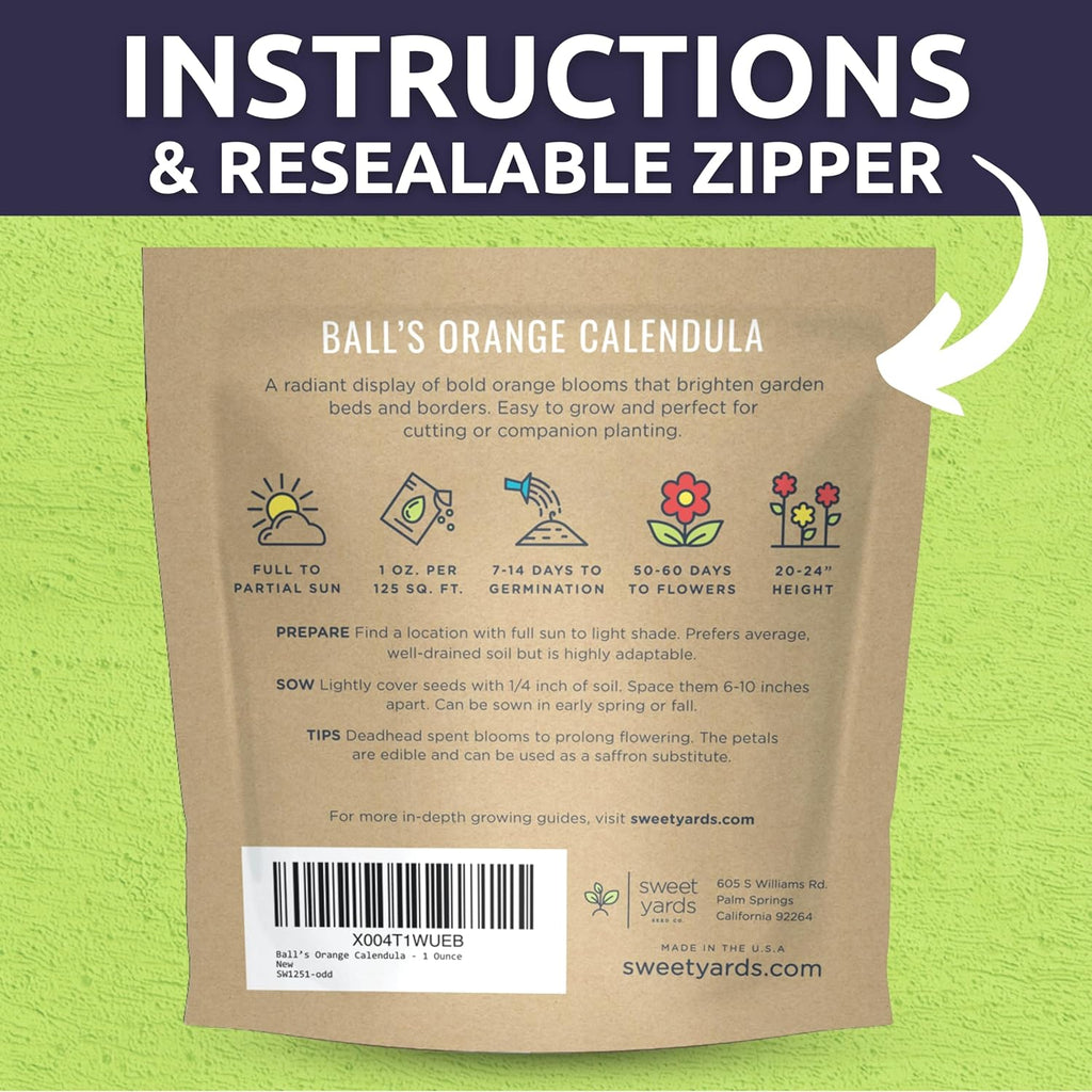 Calendula Balls Orange