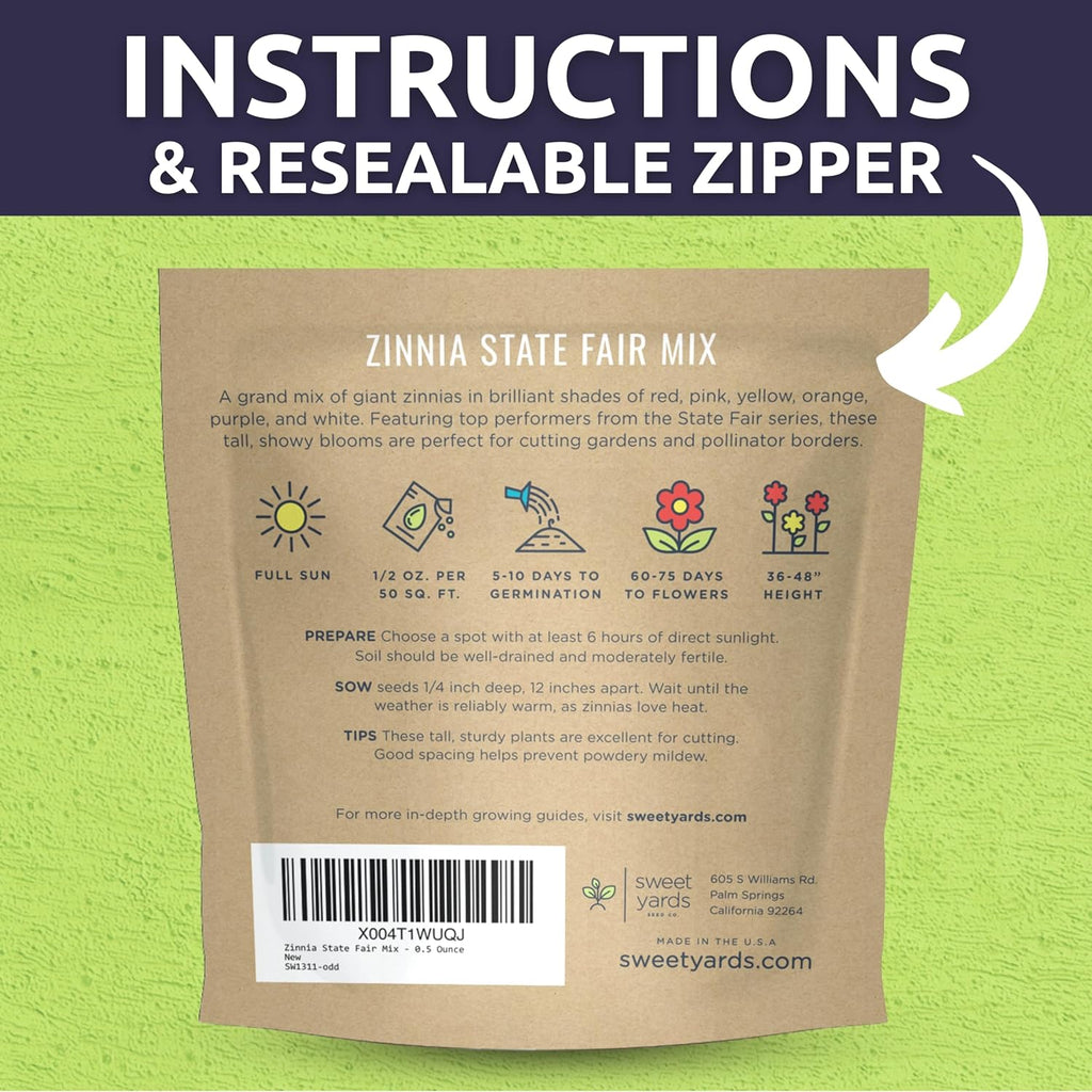 Zinnia State Fair Mix