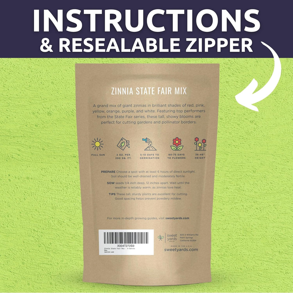 Zinnia State Fair Mix