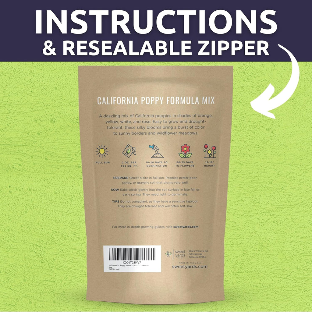 California Poppy – Formula Mix