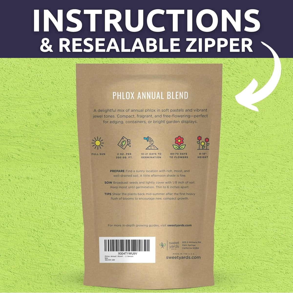 Phlox Annual Blend