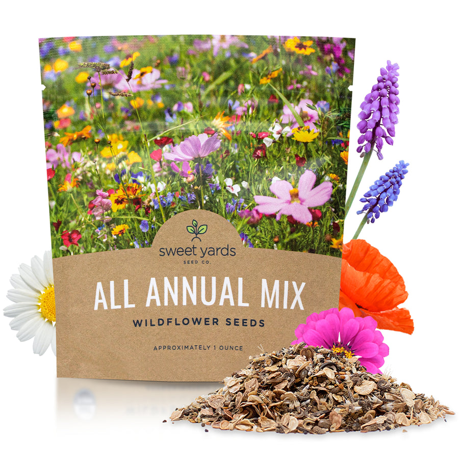 All Annual Quick Blooming Wildflower Mix