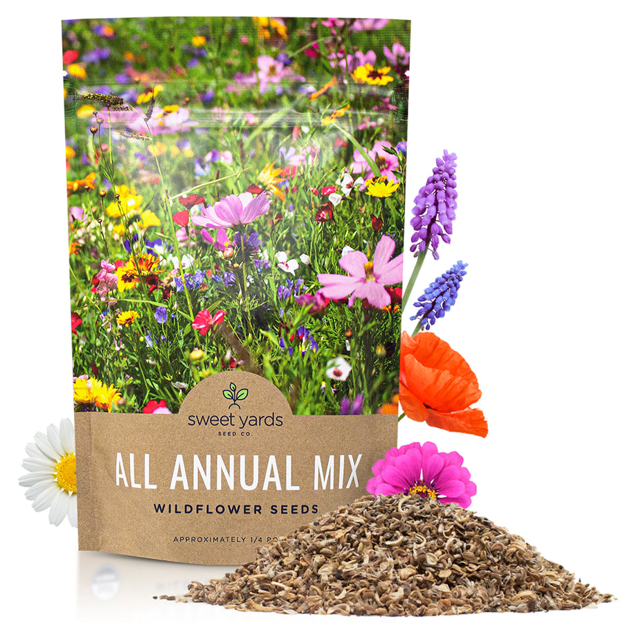 All Annual Quick Blooming Wildflower Mix