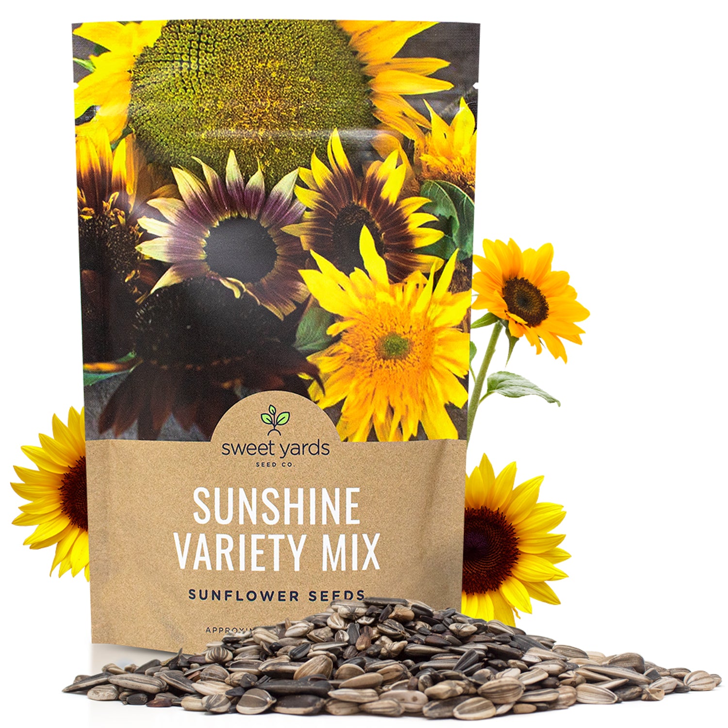 sun garden fresh seeds Sunshine Variety Sunflower Seed Mix – Sweet Yards